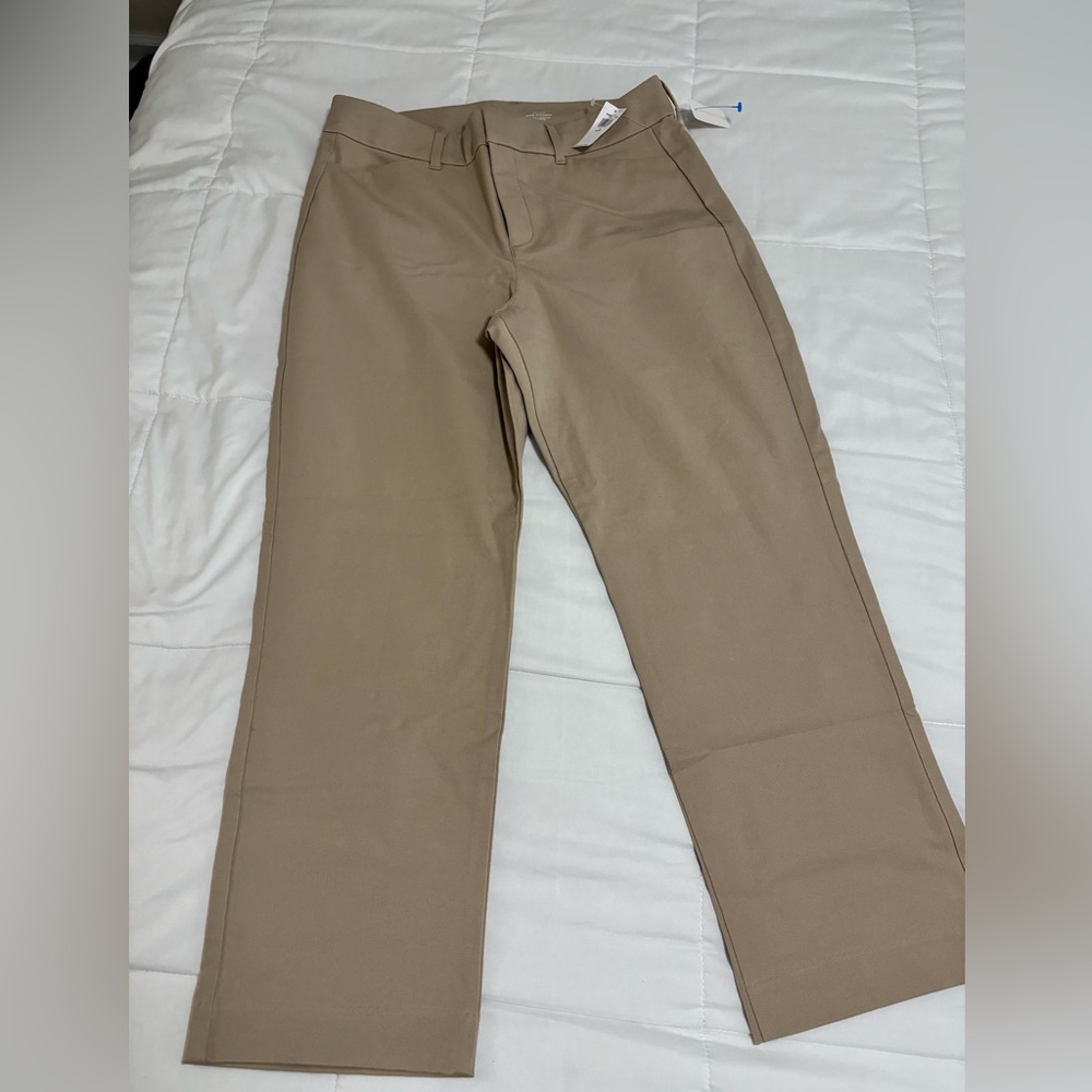 Old Navy Women's Khaki Wide-Leg Chinos